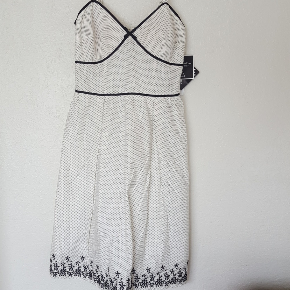 Vintage style white dress